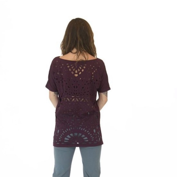 Laser cut tee by Maddie Moon - Picture 4 of 5